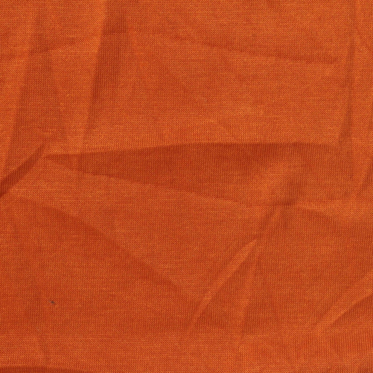 Cotton Polyester Stretch Jersey Knit Fabric, 224 gsm, 166 cm — Orange