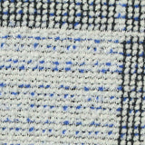 Black Grid Chenille, Polyester — texture