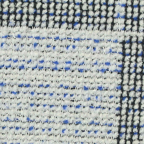 Black Grid Chenille, Polyester