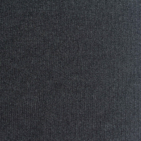 Dark Grey Marl Chunky Knit, Polyester, 262 gsm, 148 cm