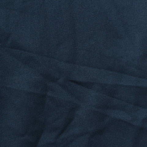 Brushed Polyester Stretch Milk Silk Knit Fabric, 240 gsm, 160 cm — Navy