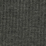 Polyester Viscose Stretch Rib Knit Fabric, 210 gsm, 145 cm — Grey — texture