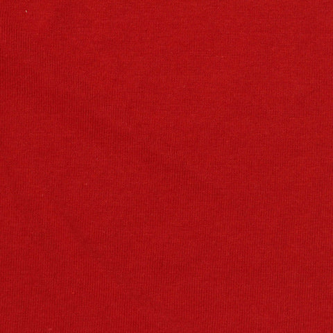 Polyester Viscose Jersey Knit Fabric, 180 gsm, 186 cm — Red
