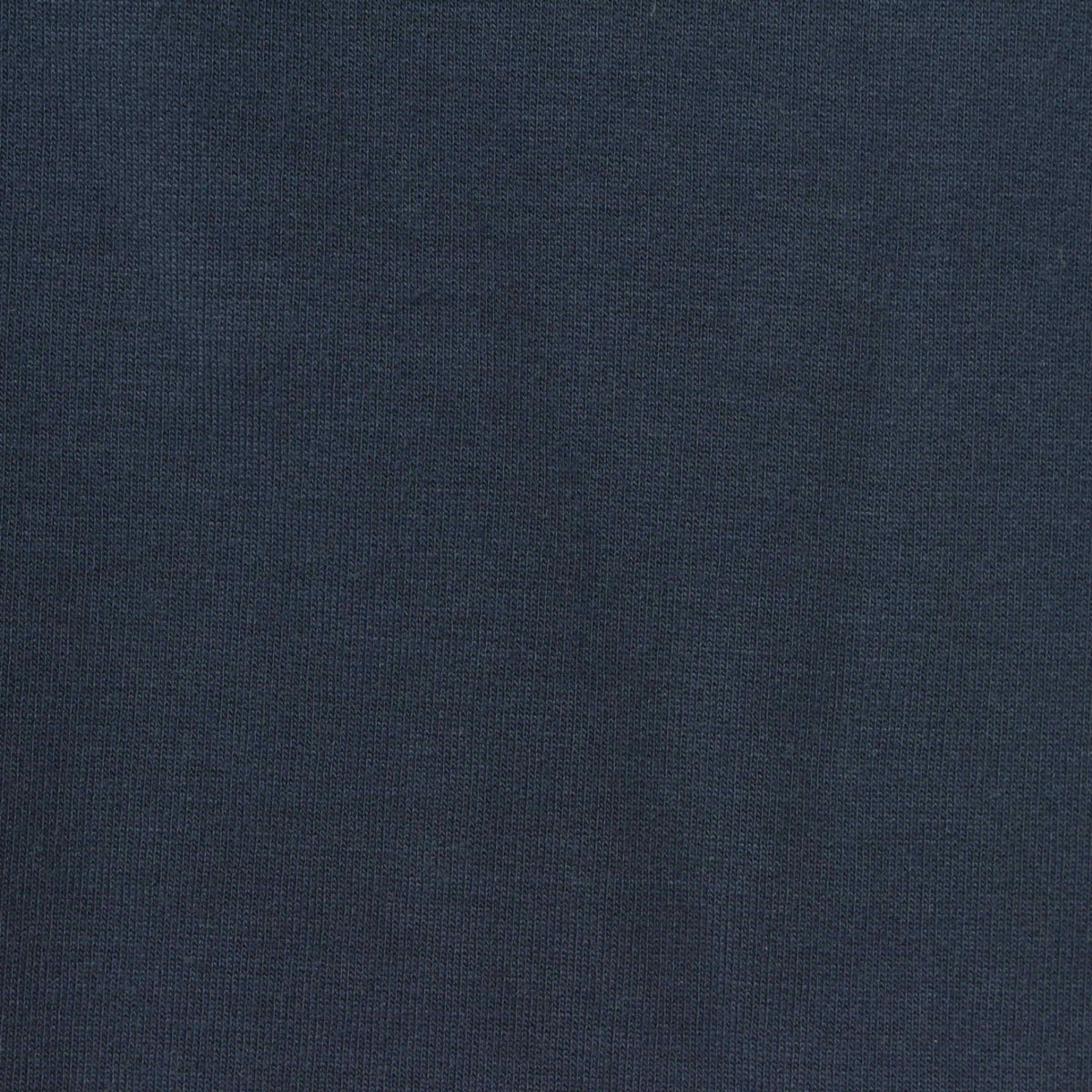 Brushed Modal Polyester Stretch French Terry Fabric, 300 gsm, 168 cm — Navy