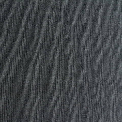 100% Cotton Rib Knit Fabric, 392 gsm, 194 cm — Grey