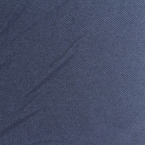 Cotton Polyester Stretch Denim Fabric, 210 gsm, 155 cm — Navy