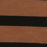 Brown Horizontal-Stripe Jersey Knit, Tencel Lyocell-Poly — texture