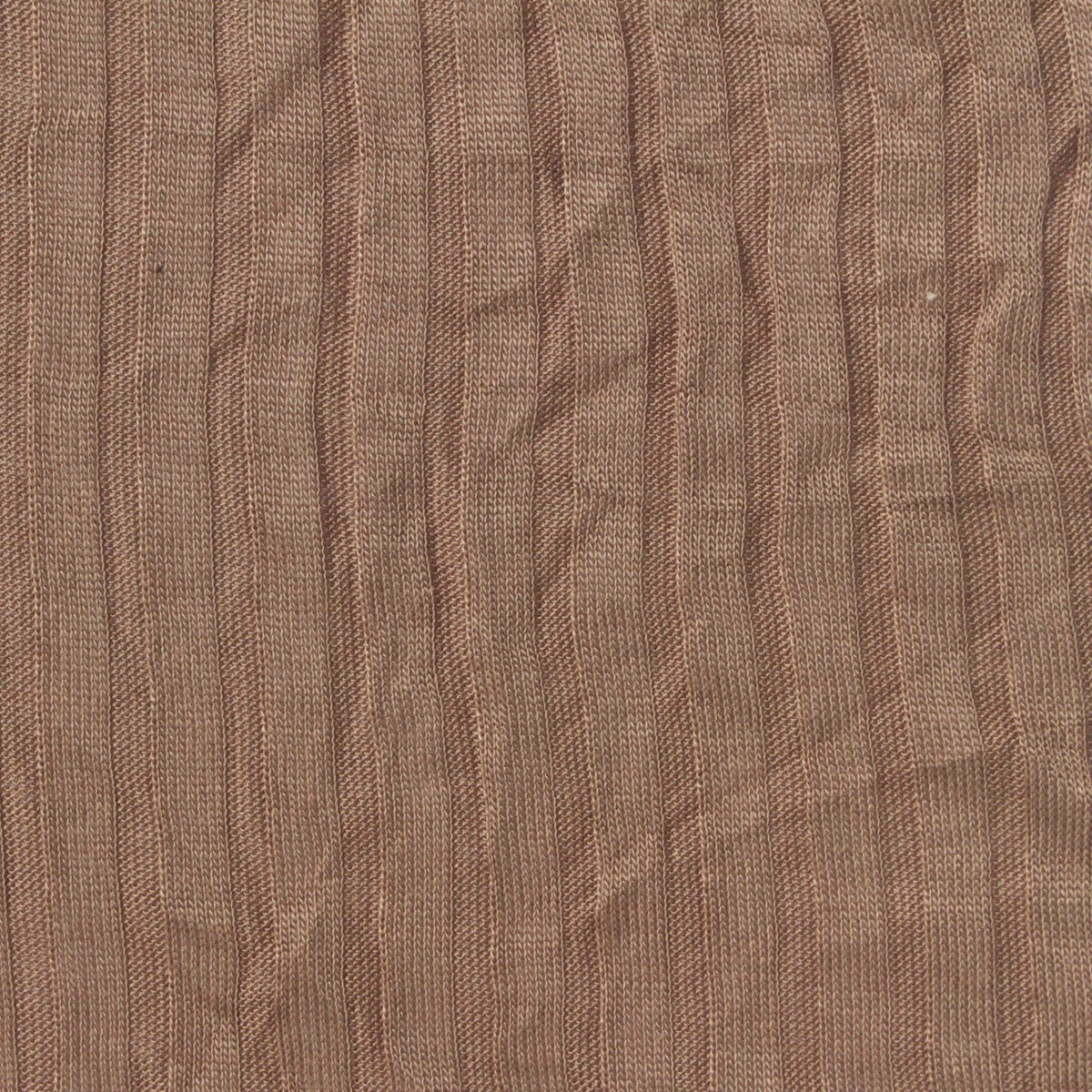 100% Tencel Lyocell Rib Knit Fabric, 141 gsm, 152 cm — Brown
