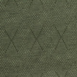 Green Vertical-Line Jersey Knit, Poly-Viscose