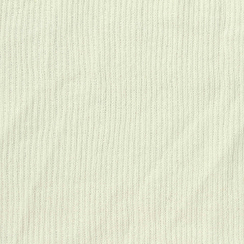 Cotton Stretch Rib Knit Fabric, 190 gsm, 154 cm — Beige