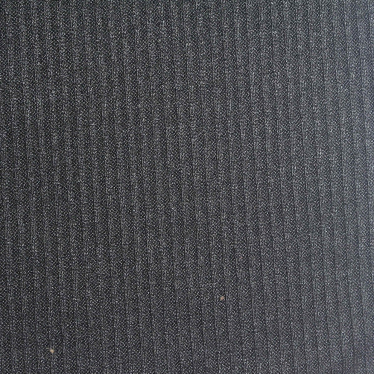 Brushed Viscose Polyester Stretch Rib Knit Fabric, 192 gsm, 150 cm — Grey