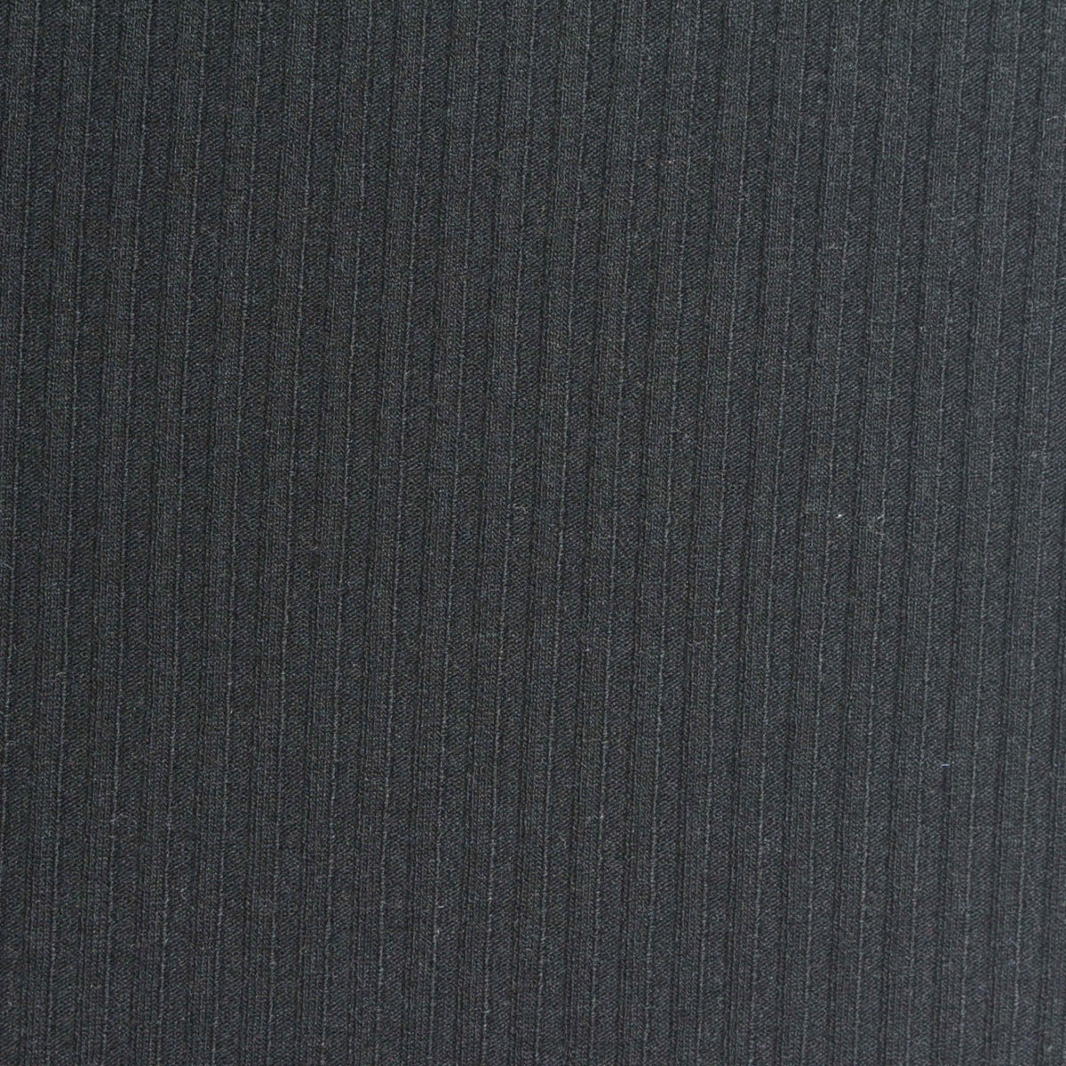 Light Grey Pinstripe Rib Knit, Poly-Viscose