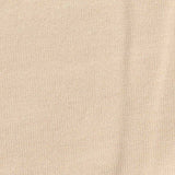 Polyester Cotton Blend Jersey Knit Fabric, 167 gsm, 176 cm — Beige — texture