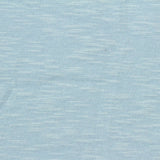 Light Blue Marl Rib Knit, Cotton