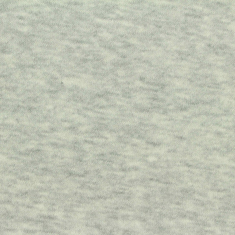 Grey Marl French Terry, Cotton-Poly