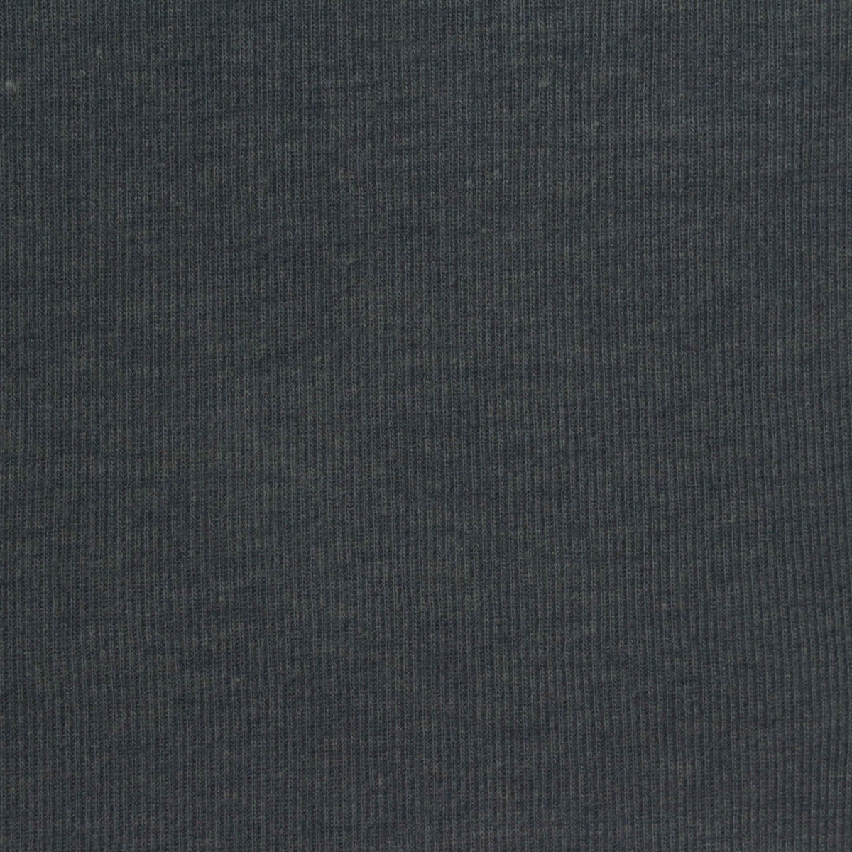Charcoal Ribbed Rib Knit, Poly-Cotton