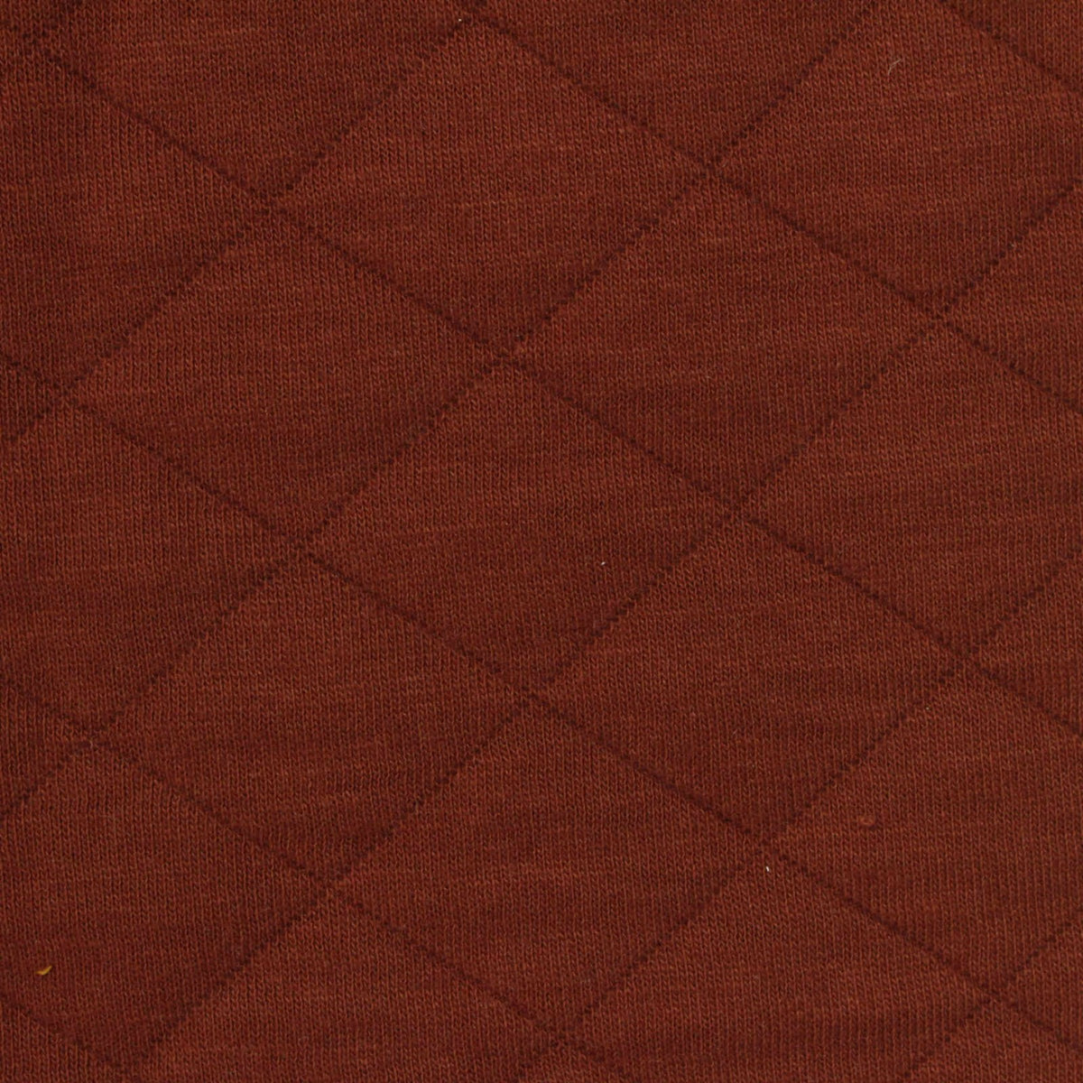 Brown Diamond French Terry, Poly-Cotton