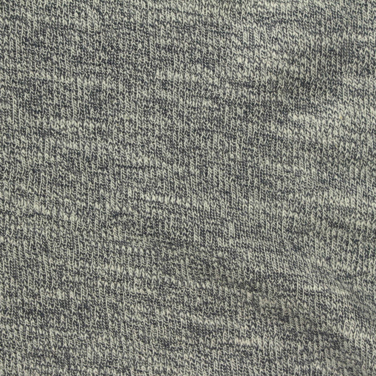 Grey Marl Interlock Knit, Cotton-Poly, 246 gsm