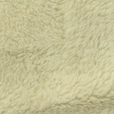 100% Polyester Sherpa Fleece Fabric, 338 gsm, 164 cm — Yellow