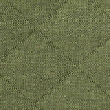 Olive Diamond Jersey Knit, Poly-Cotton — texture