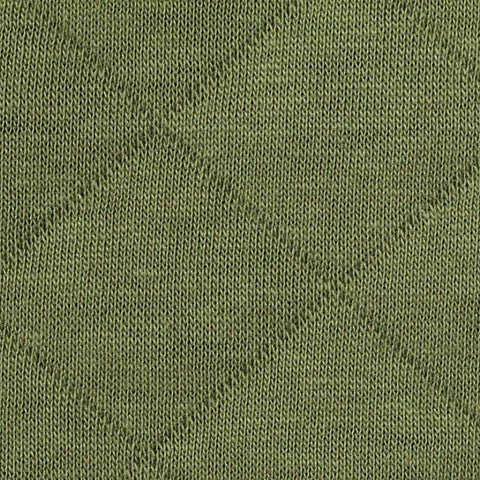 Olive Diamond Jersey Knit, Poly-Cotton
