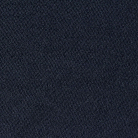 100% Polyester French Terry Fabric, 269 gsm, 180 cm — Navy