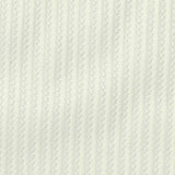 Cream Stripes Rib Knit, Polyester — texture