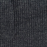 Dark Grey Marl Waffle Knit, Polyester