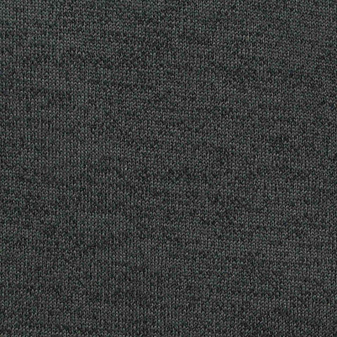 Dark Grey Heathered-Marl Scuba Knit, Polyester, 272 gsm
