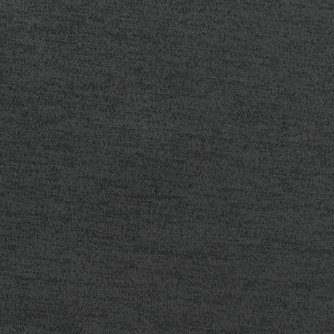 Dark Grey Heathered-Marl Scuba Knit, Polyester, 272 gsm