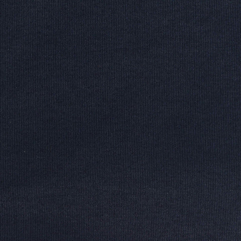 100% Polyester Interlock Knit Fabric, 272 gsm, 158 cm — Navy