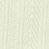 Cream Tone-on-Tone Pointelle Knit, Polyester — texture