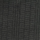 Dark Grey Textured Interlock Knit, Poly-Viscose