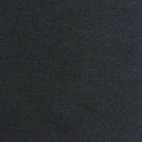 Brushed Polyester Cotton French Terry Fabric, 265 gsm, 180 cm — Black