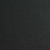 Brushed Polyester Stretch Velvet Fabric, 299 gsm, 176 cm — Black