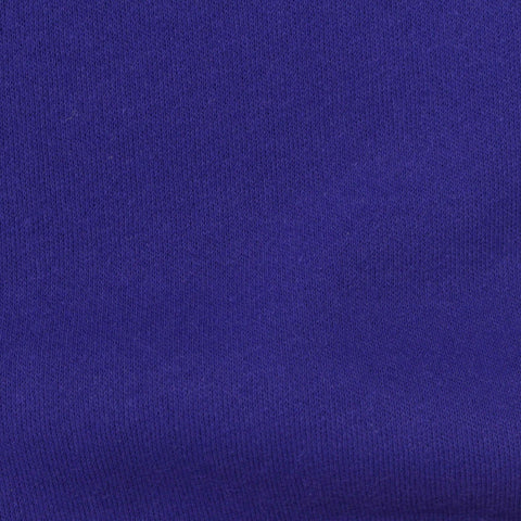 Brushed Cotton Polyester French Terry Fabric, 230 gsm, 188 cm — Purple