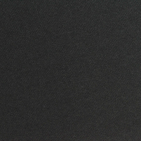 Polyester Stretch Piqué Knit Fabric, 265 gsm, 192 cm — Black