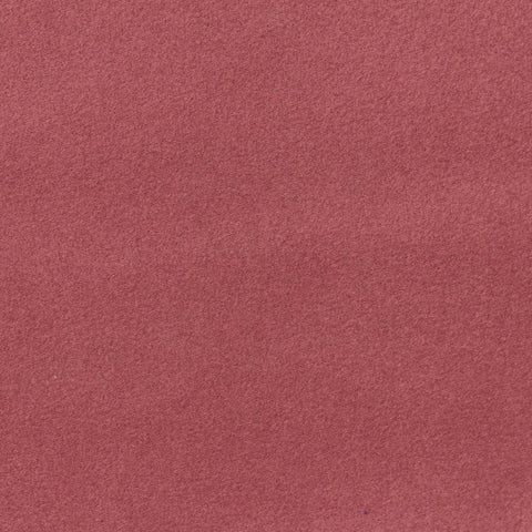 Brushed Polyester Stretch Rib Knit Fabric, 590 gsm, 170 cm — Red