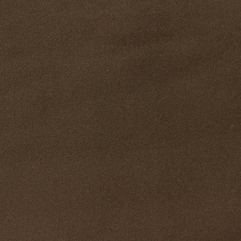 Brushed Polyester Stretch Rib Knit Fabric, 540 gsm, 178 cm — Brown