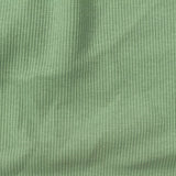 Cotton Stretch Rib Knit Fabric, 280 gsm, 116 cm — Green