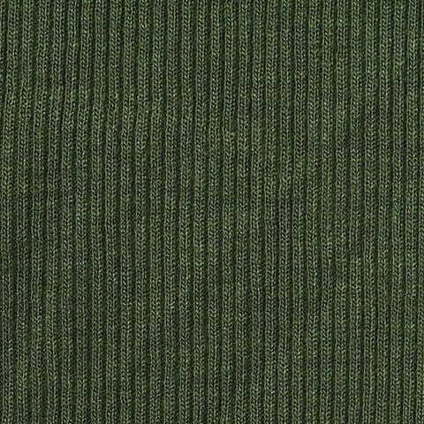 Olive Rib Knit, Viscose