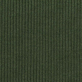 Viscose Stretch Rib Knit Fabric, 260 gsm, 126 cm — Green — texture