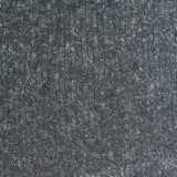 Dark Grey Marl Rib Knit, Viscose-Poly