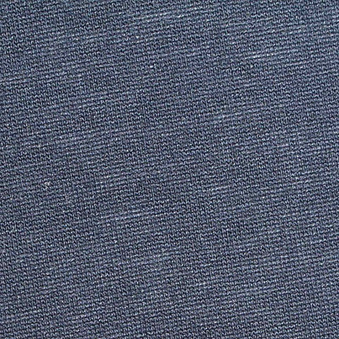 Dark Blue Marl Jersey Knit, Poly-Viscose, 140 gsm