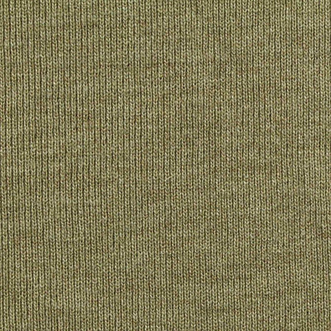 Heathered Green Marl Rib Knit, Poly-Viscose, 210 gsm