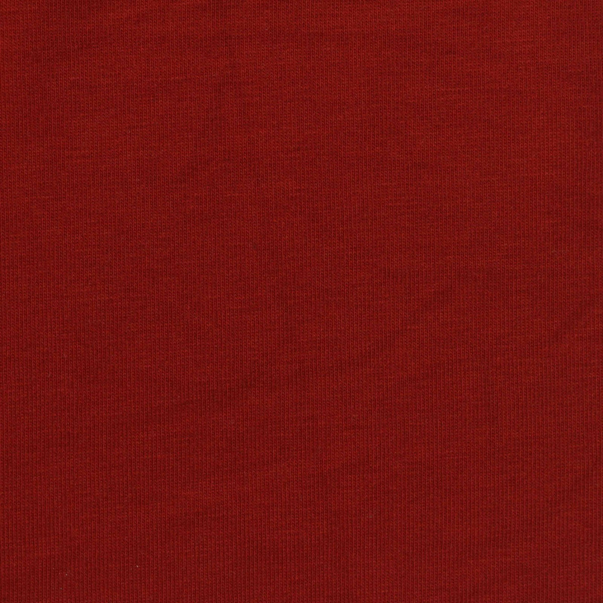 Cotton Polyester Stretch Jersey Knit Fabric, 170 gsm, 168 cm — Red