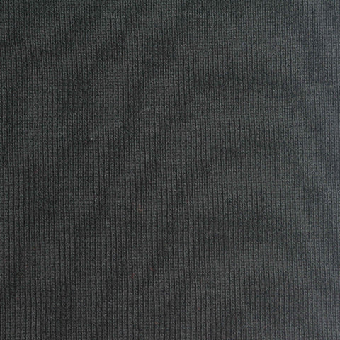 100% Cotton Rib Knit Fabric, 354 gsm, 152 cm — Grey