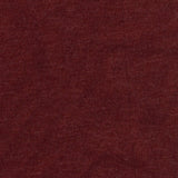 Burgundy Marl French Terry, Poly-Cotton