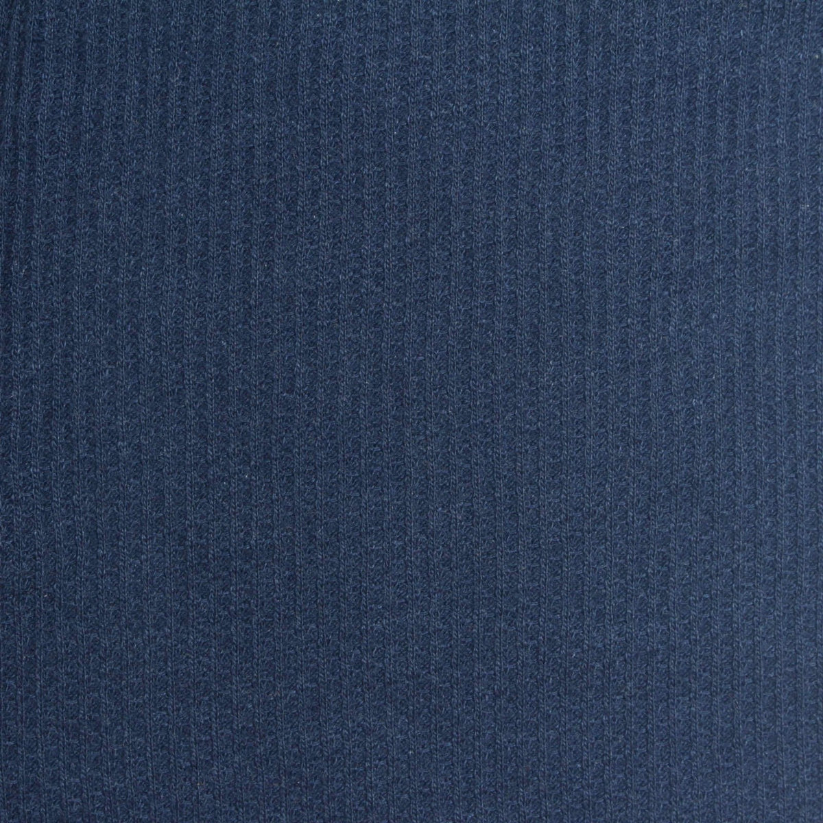 Polyester Cotton Waffle Knit Fabric, 175 gsm, 180 cm — Navy