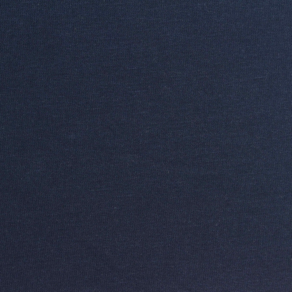Brushed Polyester Modal Stretch French Terry Fabric, 237 gsm, 166 cm — Navy